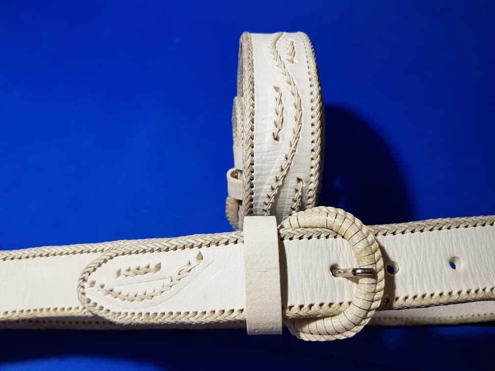 Cinturón Costura de Borde